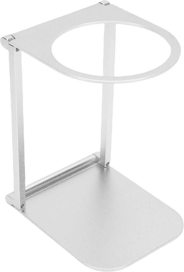 Opvouwbaar Koffiezetapparaat Stand Draagbare Houder Koffie Maken Onderweg Compact Reisontwerp 12.3x9.7x7.8cm Aluminium