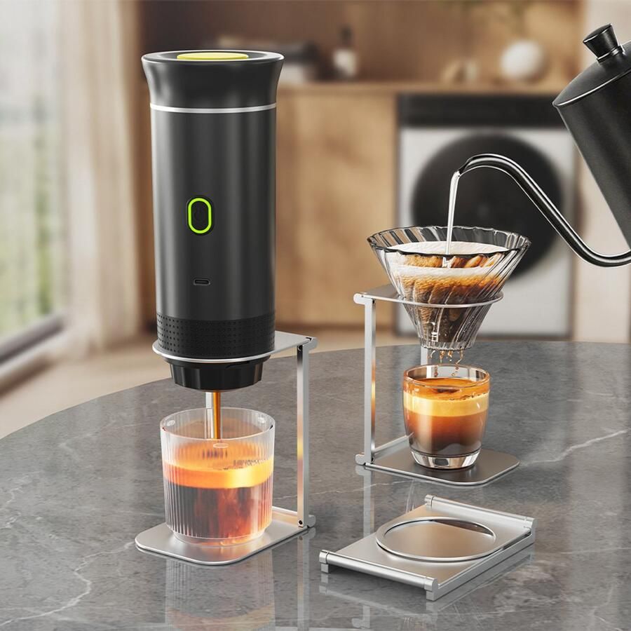 Opvouwbare Aluminium Espressomachine Standaard – Accessoire Voor Espressomachines