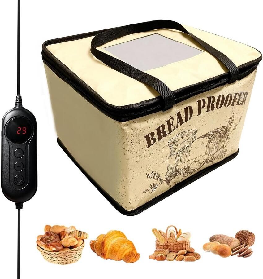 Opvouwbare Broeddoos met Temperatuurregeling voor deeg en Yoghurt