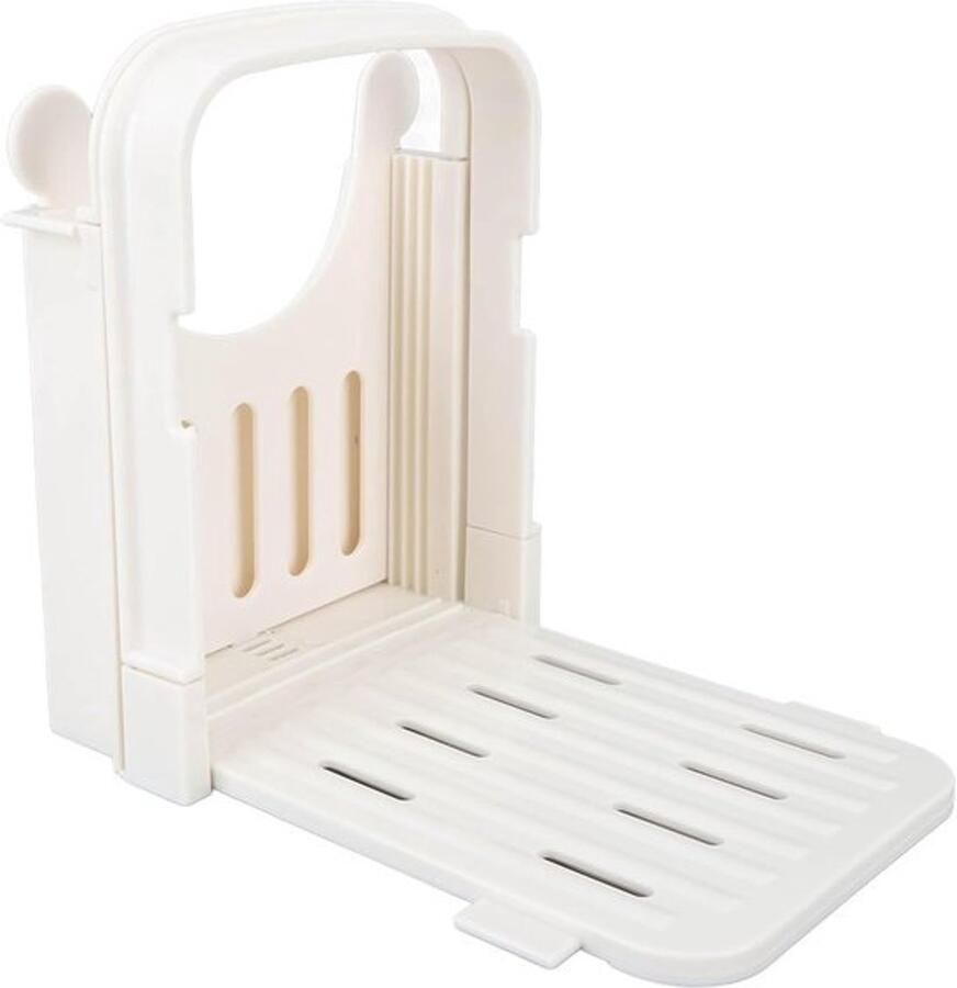 Opvouwbare Broodsnijder Toastsnijmachine Broodgids Thuisbakgereedschap Verstelbare Dikte 21x14x6cm