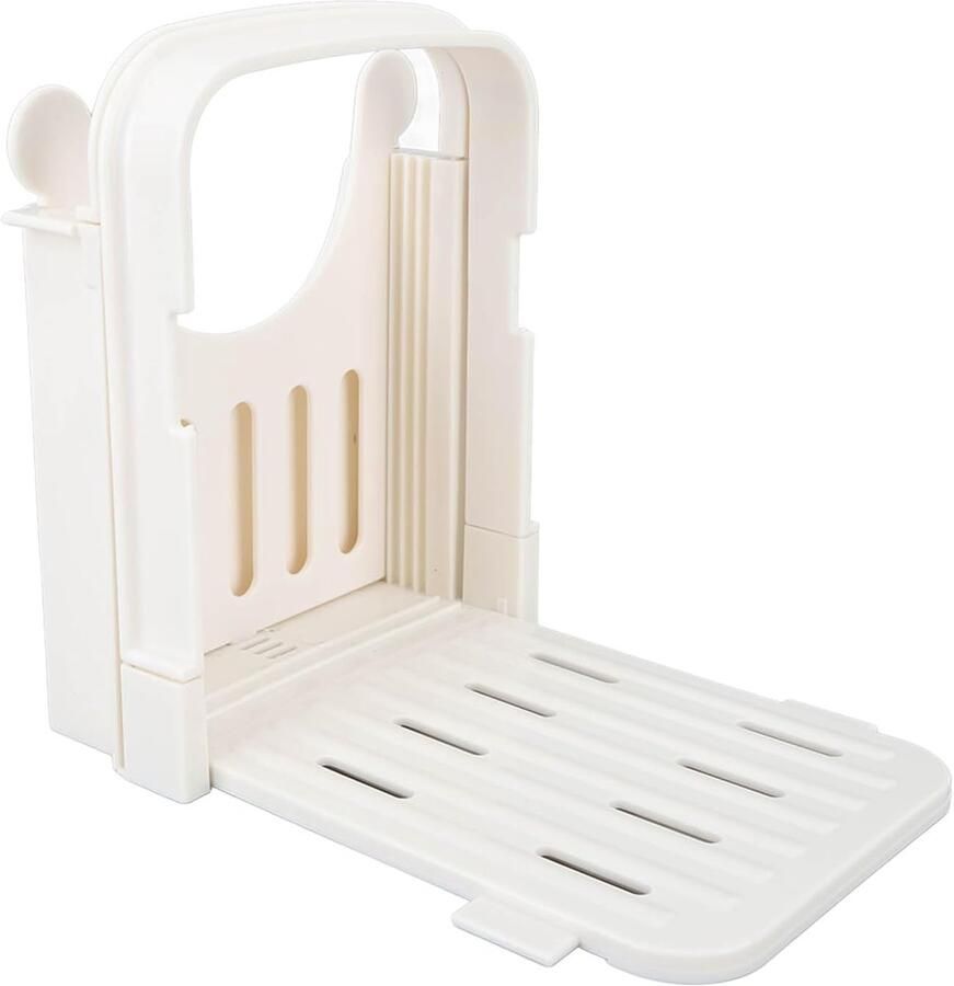 Opvouwbare Broodsnijder Toastsnijmachine Broodgids Thuisbakgereedschap Verstelbare Dikte 21x14x6cm