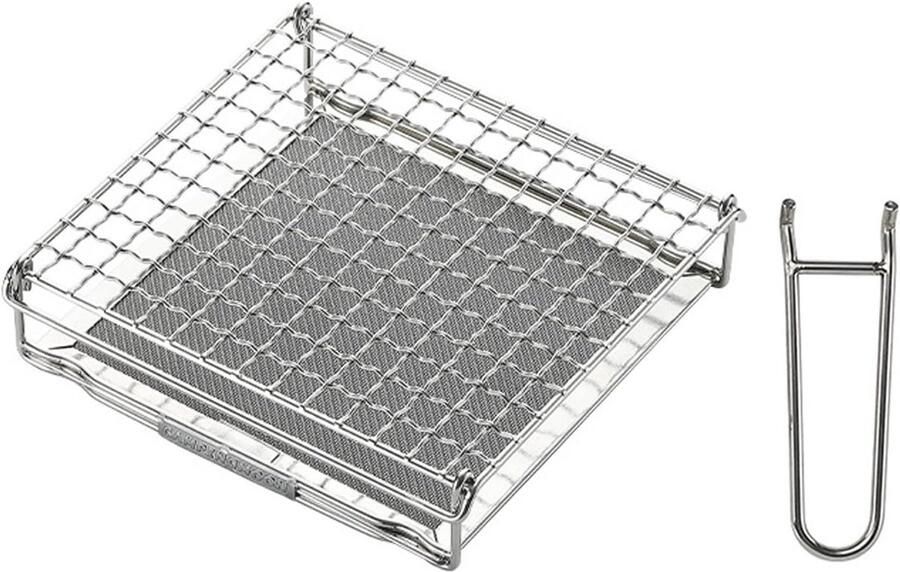 Opvouwbare Camping Broodrooster Draagbare Grill voor Buiten Koken