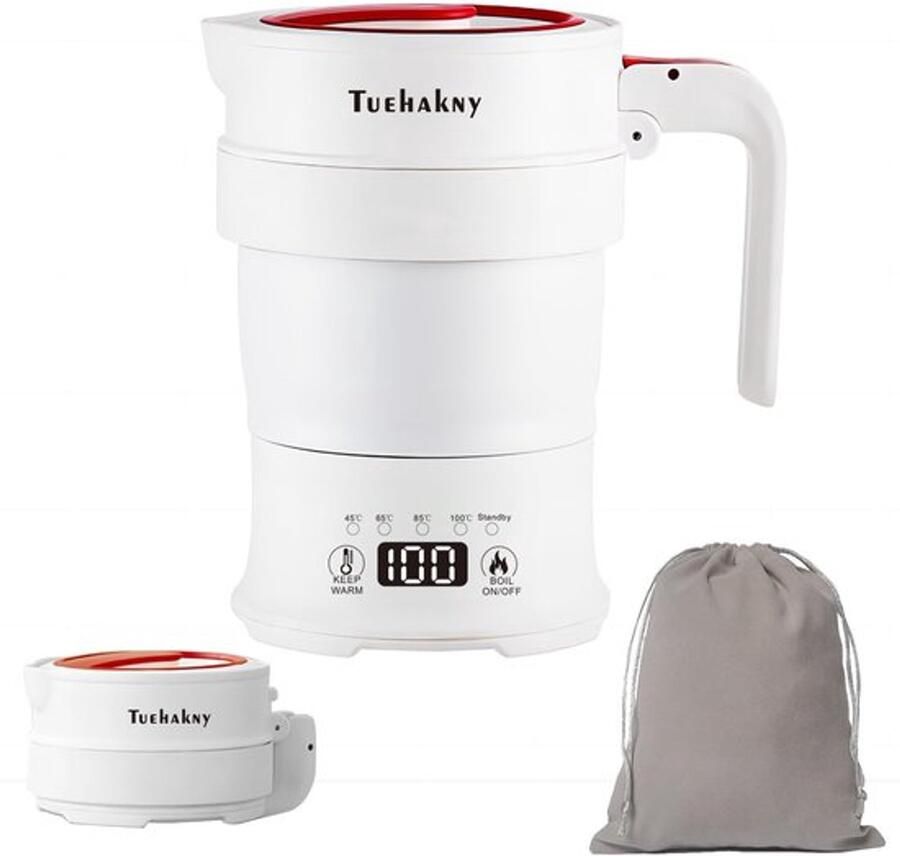 Opvouwbare Elektrische Waterkoker 0.7L Draagbare Campingkoker