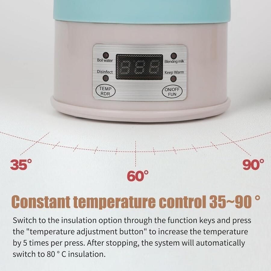 Opvouwbare Elektrische Waterkoker 800ml Siliconen Reismodel voor Camping en Onderweg