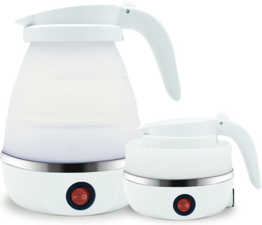 Opvouwbare Elektrische Waterkoker voor Reizen en Kamperen Mini Waterkoker van Siliconen