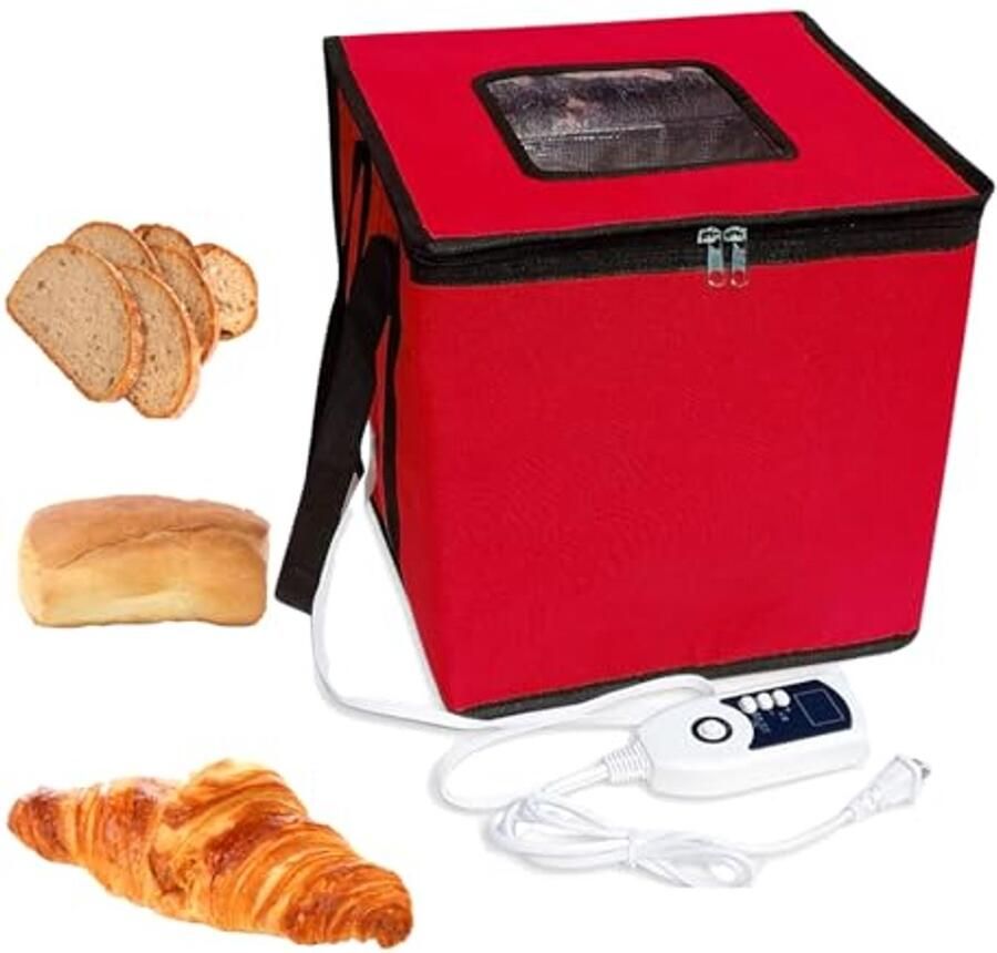 Opvouwbare Fermentatiebox met Temperatuurinstelling voor Brood Pizza en Yoghurt