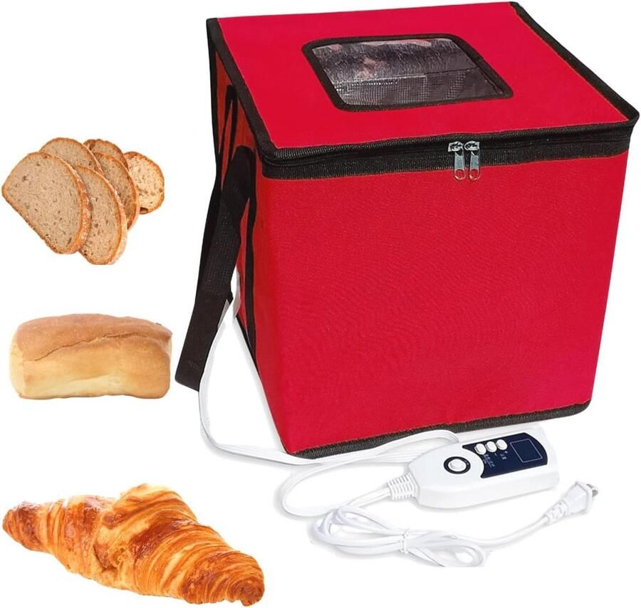 Opvouwbare Fermentatiebox met Temperatuurinstelling voor Brood Pizza en Yoghurt