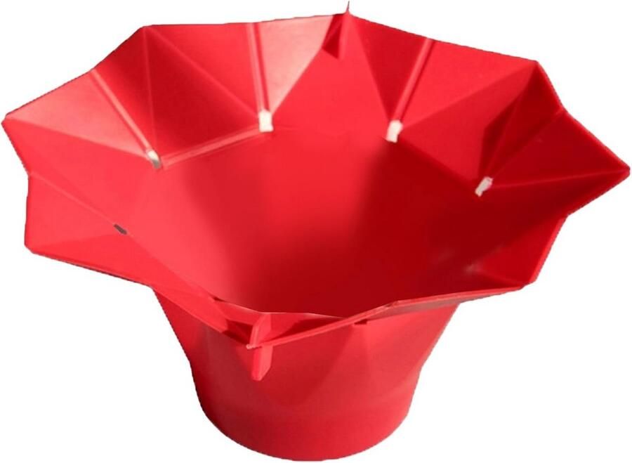 Opvouwbare Magnetron Popcorn Maker Kom met Handvat BPA-vrij en Hittebestendig