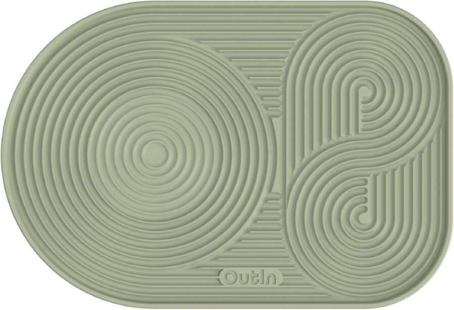 Opvouwbare Mini Koffiemat van Siliconen Waterdichte Druppelbakmat voor Koffiemachines en Accessoires