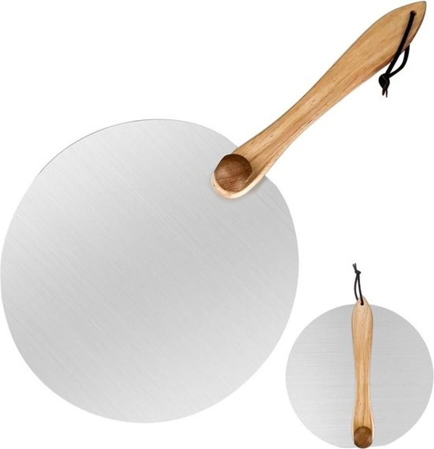 Opvouwbare pizzasatelpeddel voor het maken van pizza's ideaal voor ovengebruik 30 5 cm perfect voor gezinnen en bakliefhebbers