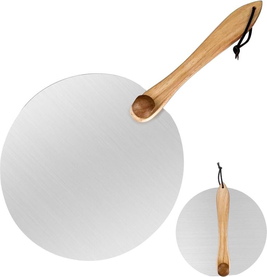 Opvouwbare pizzasatelpeddel voor het maken van pizza's ideaal voor ovengebruik 30 5 cm perfect voor gezinnen en bakliefhebbers