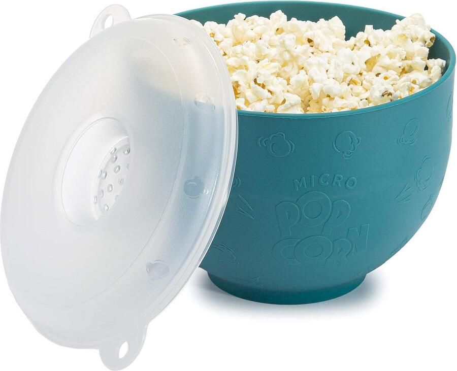 Opvouwbare Siliconen Magnetron Popcorn Maker Kom Gezonde Hete Lucht Popcorn Zonder BPA