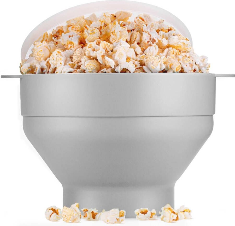 Opvouwbare Siliconen Popcornmaker voor Magnetron Hetelucht Popper voor Gezellige Avonden
