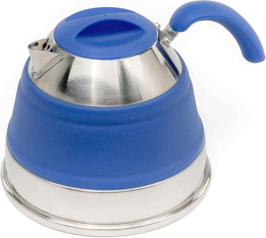 Opvouwbare Siliconen Waterkoker 1 5L voor Camping en Reizen Draagbare Theeketel voor Buitengebruik