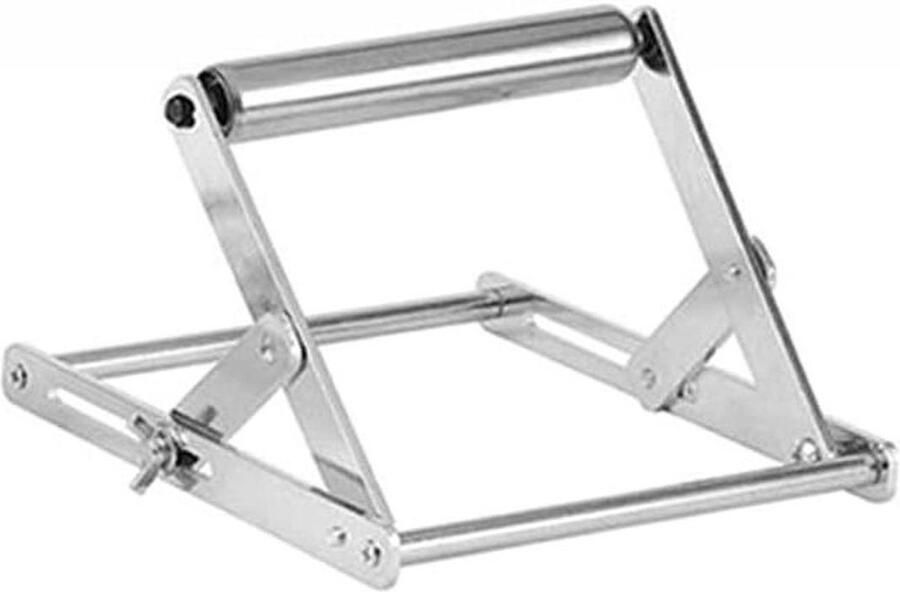 Snijmachine Standaard Steunframe Werkbank Precisie Snijwerk Opvouwbaar Ontwerp 23 x 21 x 3 cm Zilver