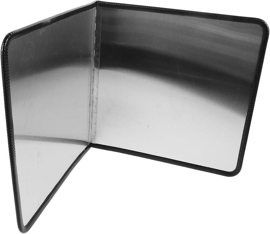 Opvouwbare Vetspatbeschermer Kookplaat Spatscherm Schoon Koken Roestvrij Staal 30.5 cm Zilver