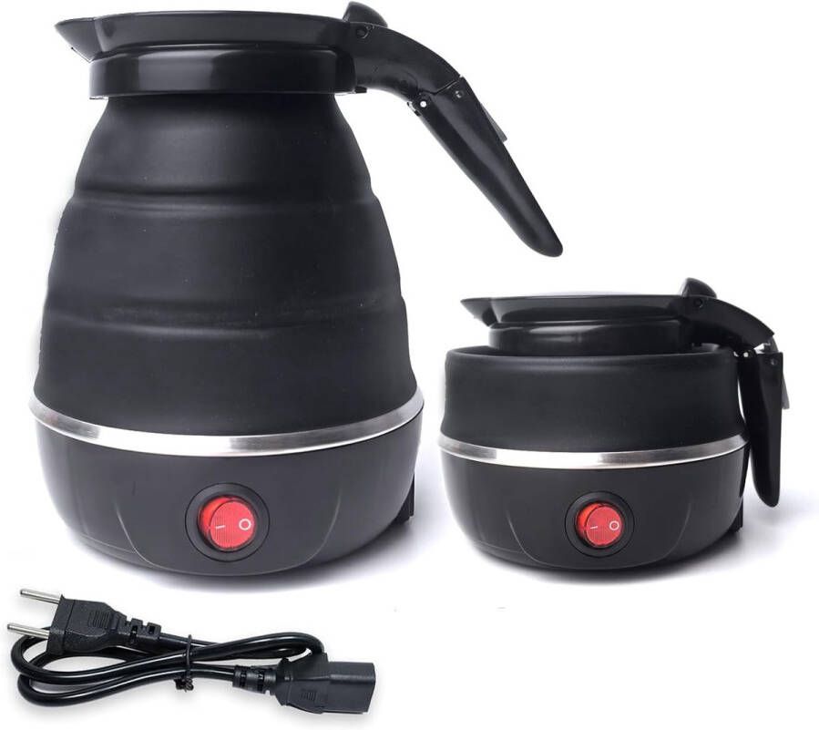 Opvouwbare waterkoker 0 6L Draagbare en Snelle Kookoplossing voor Reizen Camping en Outdoor