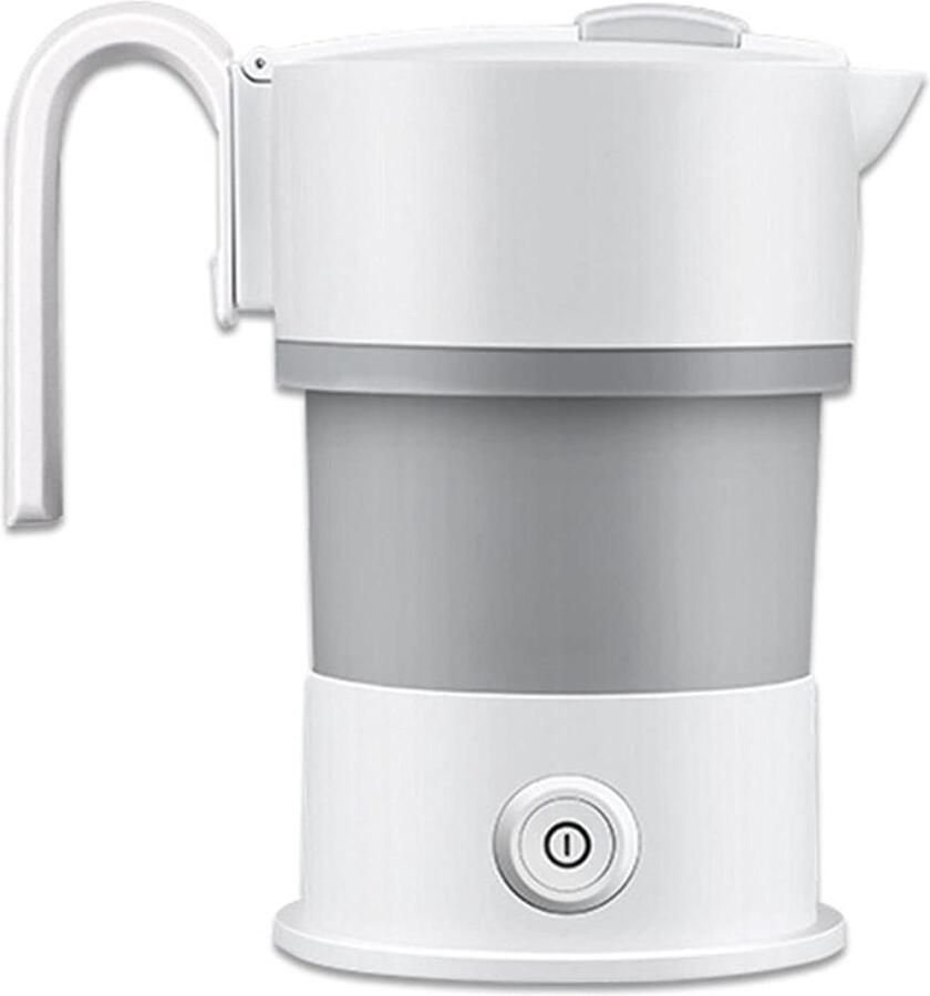 Opvouwbare Waterkoker Reis Waterkoker Snel Water Koken Dubbel Voltage Instelbaar 06 Liter Rood