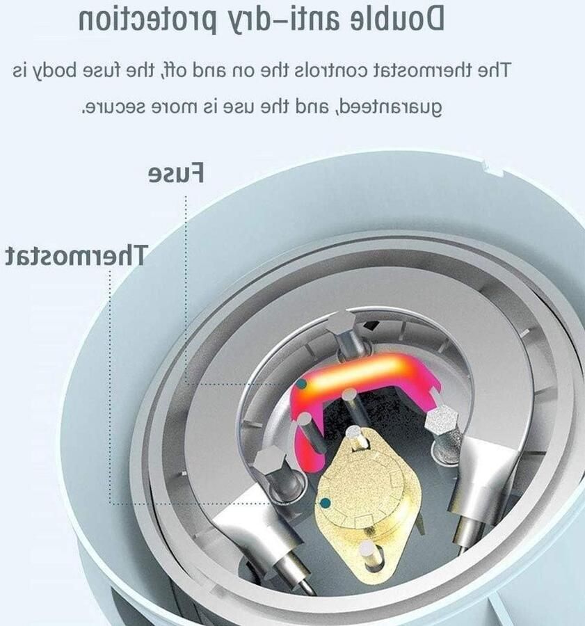 Opvouwbare Waterkoker Reis Waterkoker Snel Water Koken Dubbele Veiligheidsbescherming 055 Liter Wit