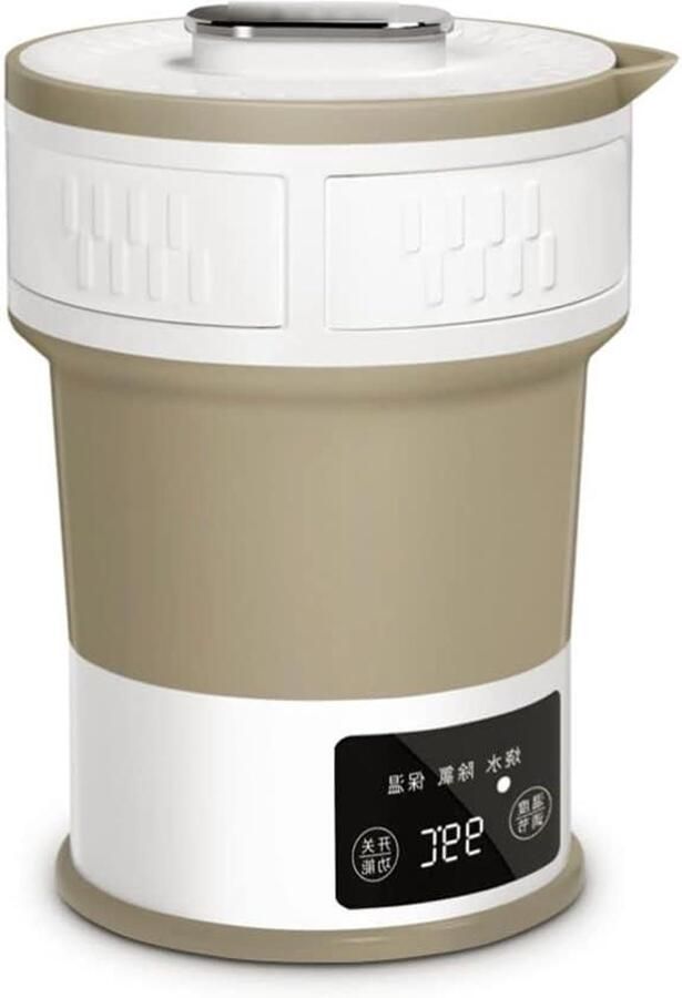 Opvouwbare Waterkoker Reisketel Elektrisch Koffie en Thee Zetten Droogkookbeveiliging 0.6L RVS