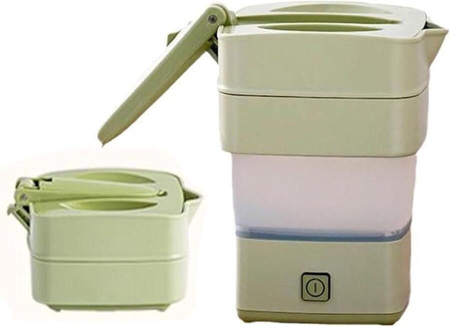 Opvouwbare Waterkoker Reiskoker Compact Reizen Kamperen Ruimtebesparend Ontwerp 500 ml Wit