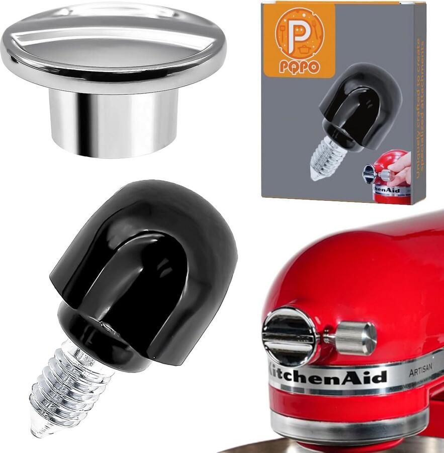 Opzetstuk Kap met Bevestigingsschroef voor 4.5-5 Quart Keukenmixer Kantelbare Kop