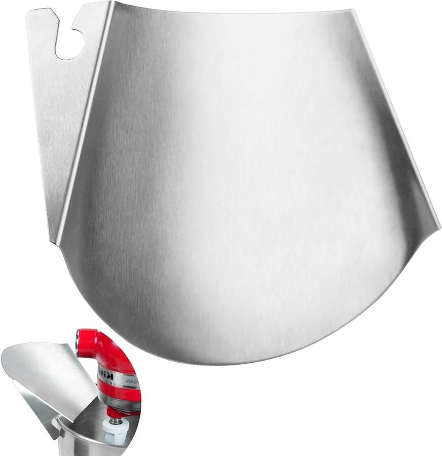 Opzetstuk Staande Mixer Accessoire Ingrediënten Mengen Roestvrij Staal 10 x 10 x 10 cm Zilverkleurig