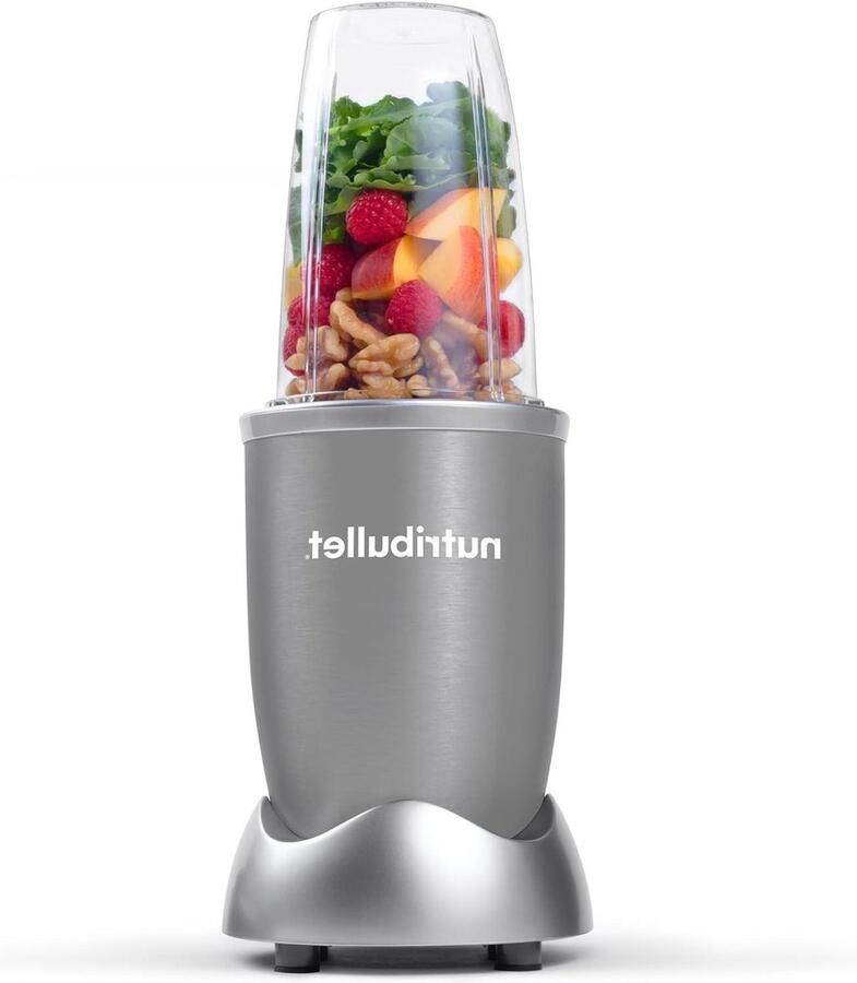 Original 600 elektrische blender smoothiemaker met 600 watt vermogen grijs NB603DG