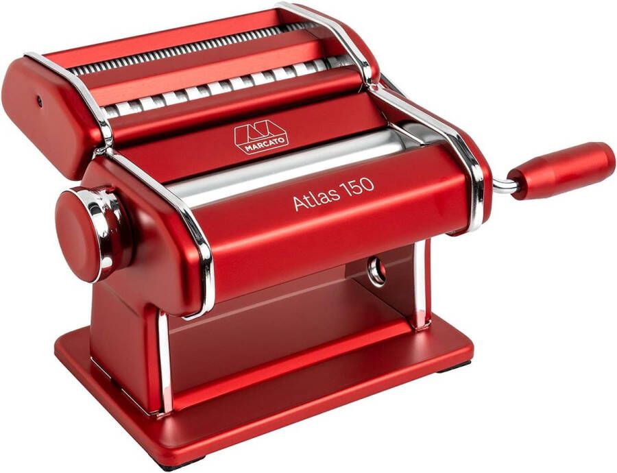 Originele Italiaanse Pastamachine voor Lasagne Spaghetti Bandpasta en Tagliatelle Atlas 150 Wellness