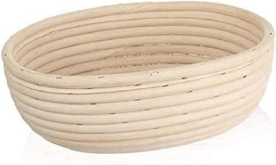 Ovaal Rijsmand voor Brood 24 x 18.5 cm van Rotan
