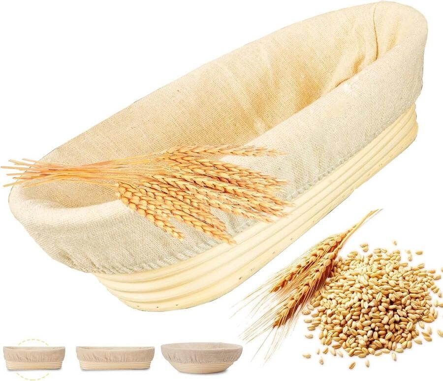 Ovale Broodmand 25 cm voor Professioneel en Thuis Bakken