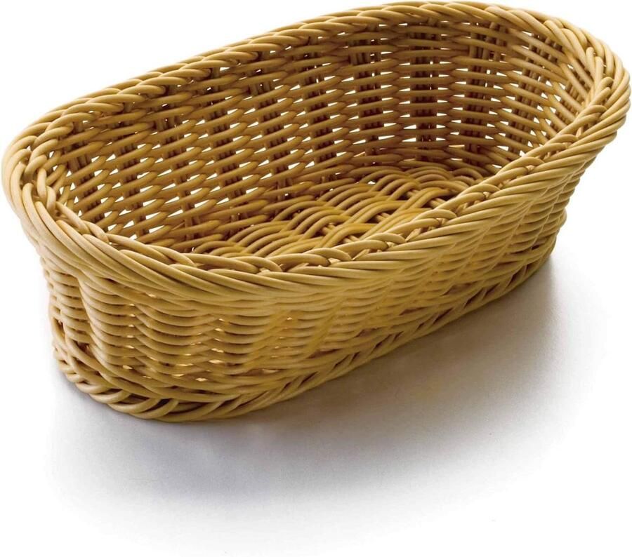 Ovale Broodmand Brooddoos Brood Bewaren Handgemaakt Ontwerp 24x17x8 cm Mat