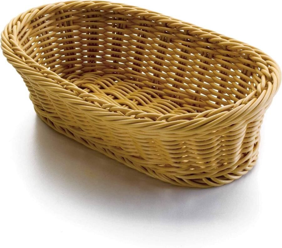 Ovale Broodmand Broodopberger Brood bewaren Handgemaakt ontwerp 24x17x8 cm Mat