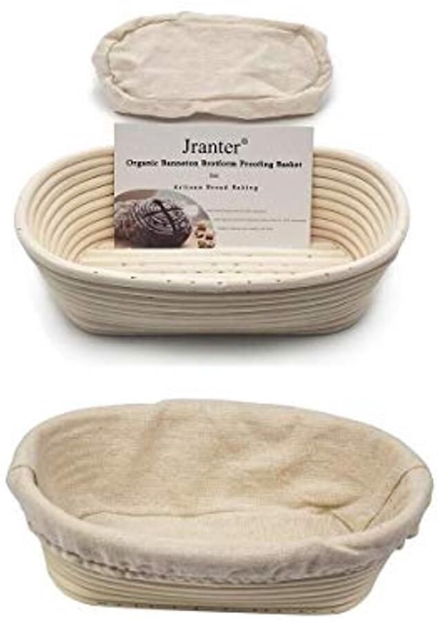 Ovale Broodmand Set van 2 voor Perfecte Broodvorming