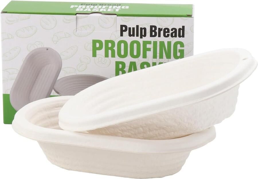 Ovale broodmand van 24 5 cm voor het afdekken van brood