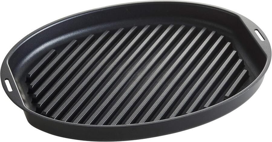 Ovale Grillplaat voor Tafelgrill Non-stick Bakplaat