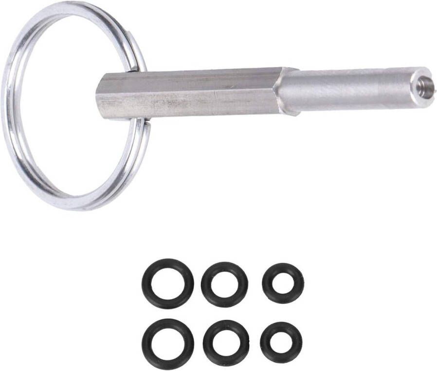 Ovale Kop Bit Sleutel Draagbare Roestvrijstalen Koffiezetapparaat Opening Repareren Gereedschap Geschikt voor Jura Capresso Krups Franke Orchestro Toscana Machines - Foto 2