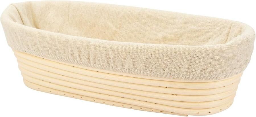 Ovale Lange Bro Vorteig Korbreich Professional voor Zuurdesem en Ambachtelijk Brood