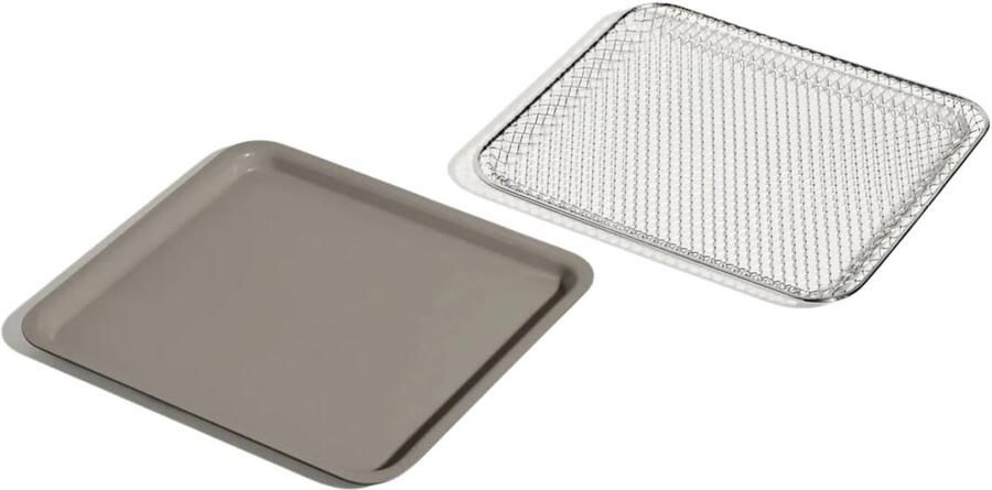 Oven Accessoires Bundel Bakpan Airfryer Mand Meer Kookmogelijkheden Toxine-vrije Keramische Coating