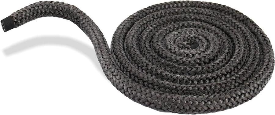 Oven Afdichtkoord Glasvezelband Hittebestendig Haard Deur Dichten Vezelt Niet Uit Diameter 14 mm Lengte 2 m