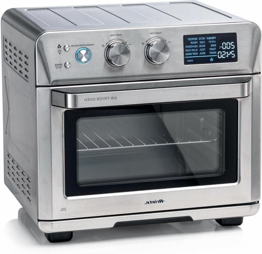 Oven Airfryer Heteluchtoven Multifunctioneel Gezond Koken 15 Kookfuncties 25 Liter Zilver