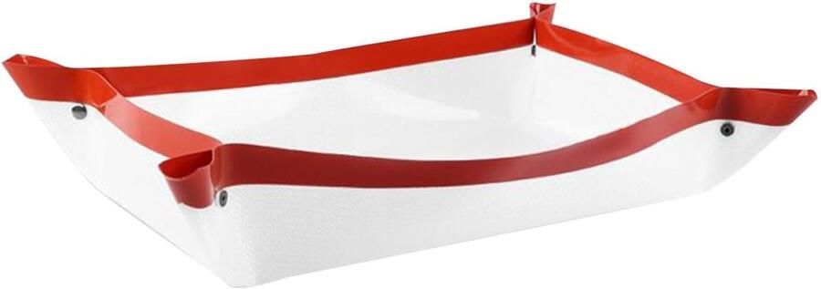 Bakmat Siliconen Oven Mat Bakken Brood Antiaanbak Laag 41.5 x 24.5 cm Rode Rand