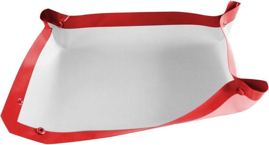 Oven bakmat Bakplaat vel Bakken en verwarmen Niet-slip ontwerp 415 x 245 cm Rode rand
