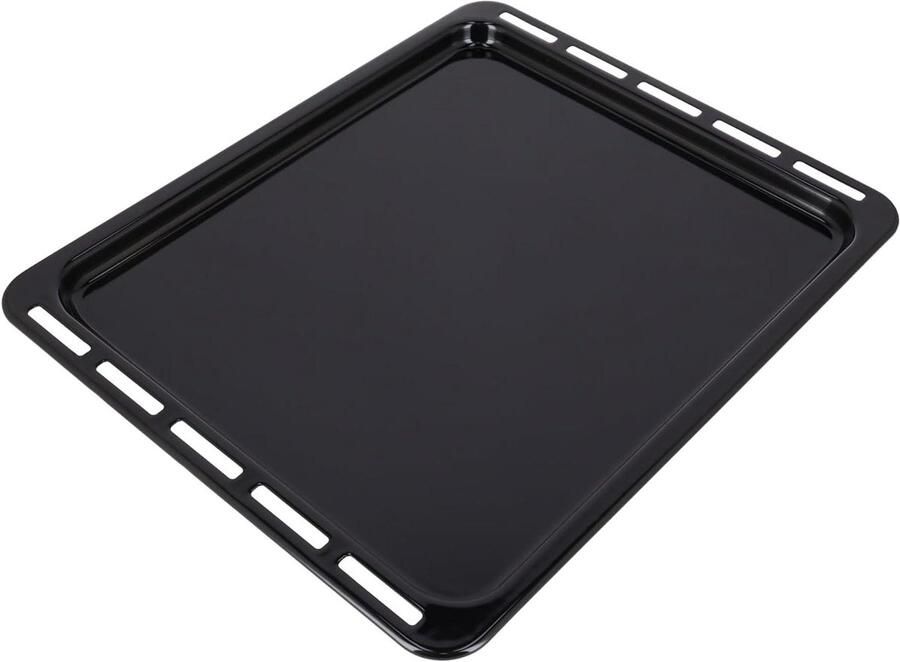 Oven Bakplaat Emaille Plaat Bakken in Oven Gelijk aan Origineel 450 x 375 mm Zwart