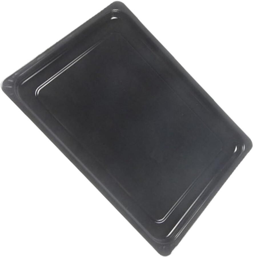 Oven Bakplaat Fornuis Accessoire Bakken en Braden Roestvrij Staal Large Zwart