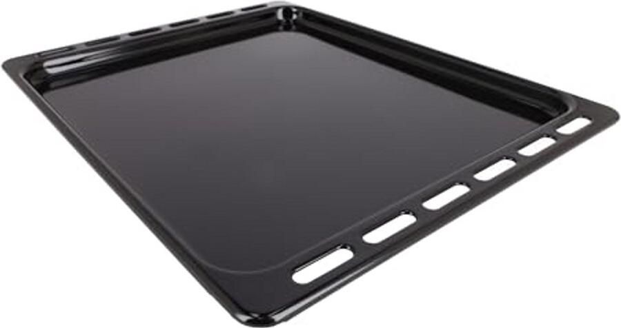 Oven Bakplaat Grill Pan Oven Gerechten Maken Universeel Geschikt 44.5 x 37.5cm Zwart