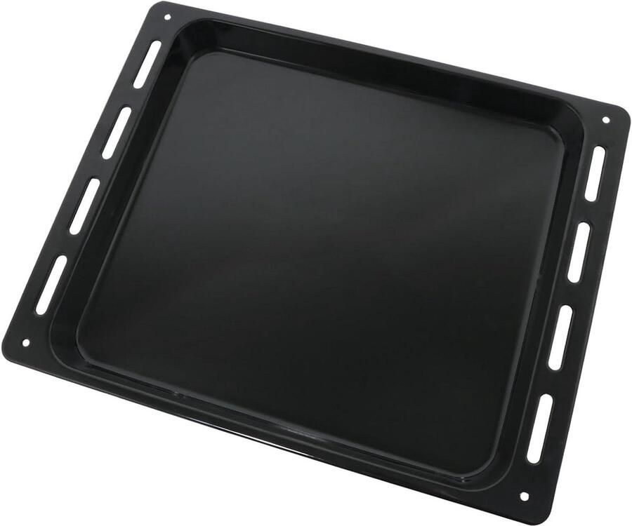 Oven Bakplaat Lekbak Braad Dagelijks Koken Diep Schotelontwerp 460 x 370 mm Zwart