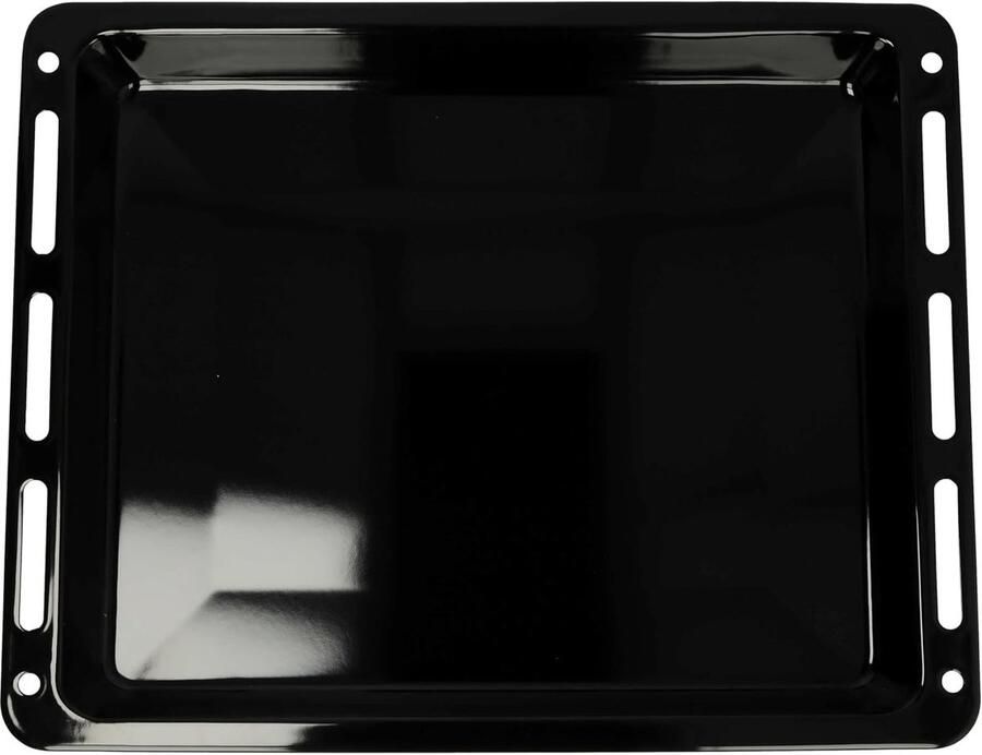 Oven Bakplaat Vervangend 45.7 x 36.5 cm Anti-Aanbaklaag Geëmailleerd Zwart