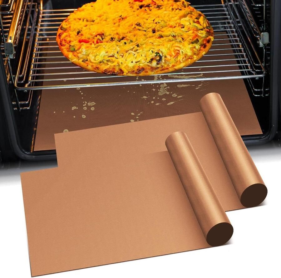 Oven Bodem Beschermers Oven Matten Oven Schoon Houden Hittebestendig tot 200 graden Celsius