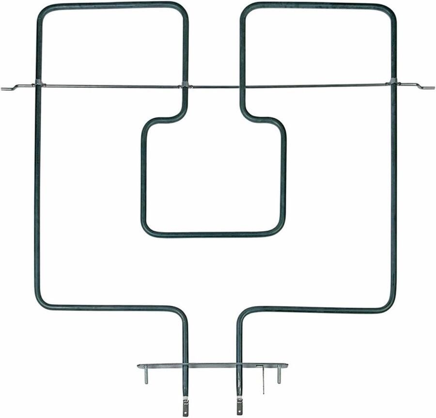 Oven Bovenwarmte Element Grill Verwarming Oven Reparatie 1400 Watt Vermogen 447 mm Breed Grijs